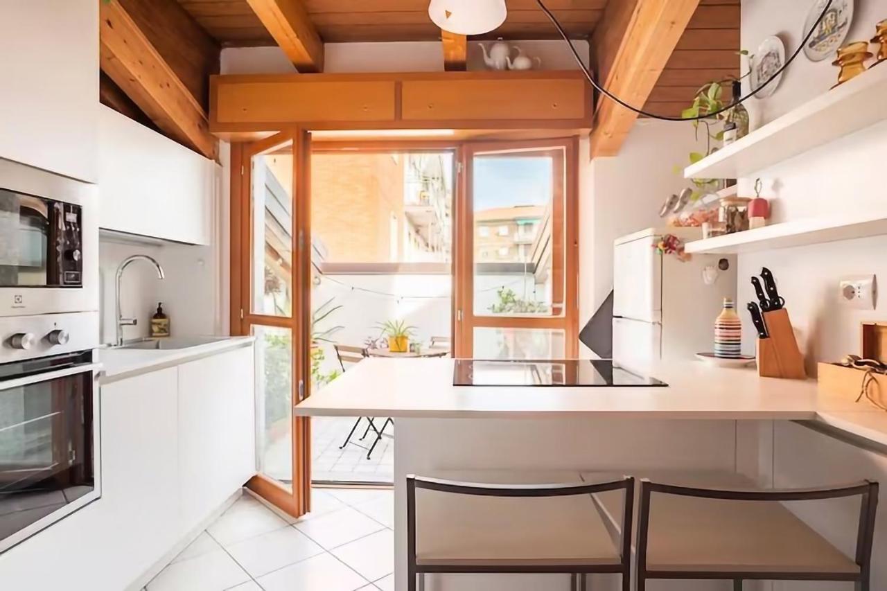 Le Domus Milano_Attic With Terrace Apartment Exterior foto